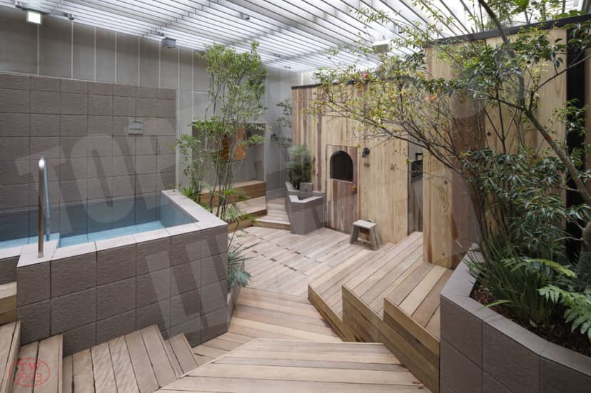 Spa facility interior